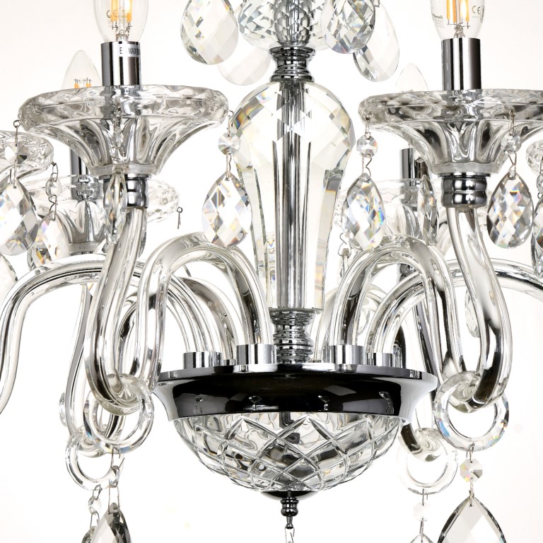 Glass Chandelier Light lamp (hl84576/6)